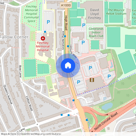 Granville Place, High Road, North Finchley, London, N12