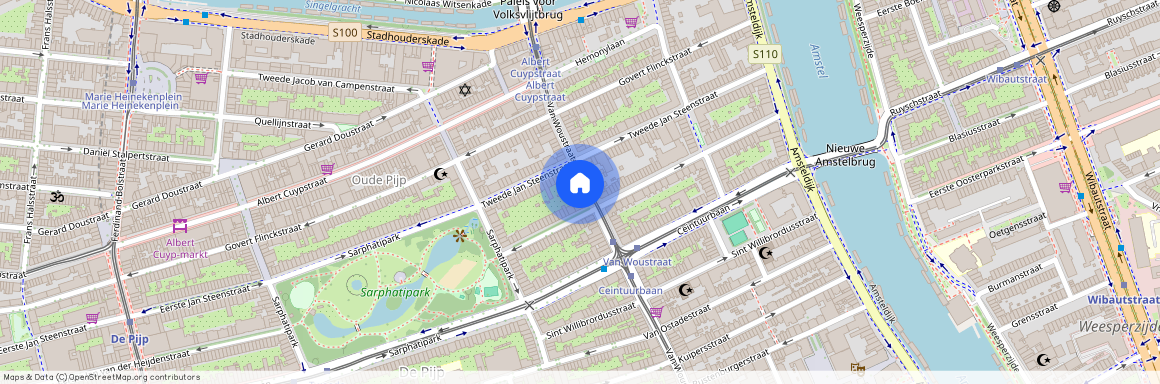 Van Woustraat 66-2, Sarphatiparkbuurt, 1073LN, Amsterdam