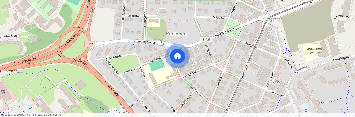 Lokegatan 11, Kneippen