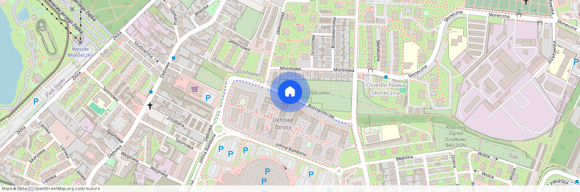 ul. Bożogrobców, Dąb, Katowice, śląskie