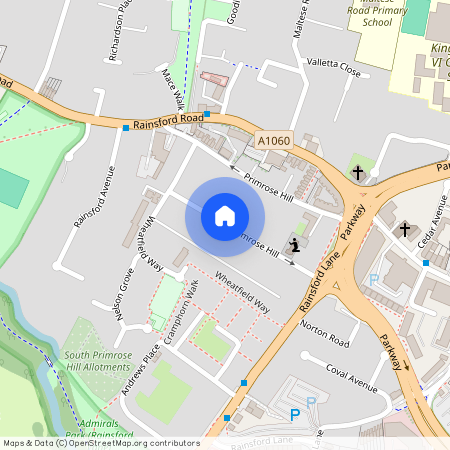 South Primrose Hill, City Centre, Chelmsford, Essex, CM1
