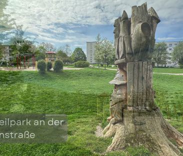 3-Raum-Wohnung und den Spielplatz im Wohnumfeld - Photo 1
