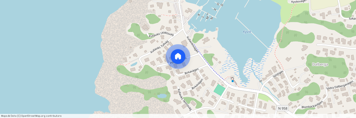 Pilfinksvägen, Kullavik