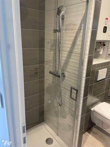 Studio de 24 m² avec coin cuisine, coin nuit en mezzanine, salle d'eau et rangements. - Photo 5