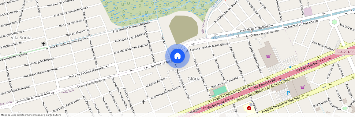 Avenida Celso De Maria Glerean, Jardim Glória, SP, Praia Grande