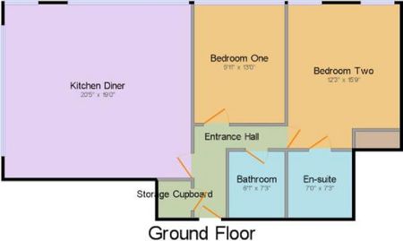 2 bedroom apartment to rent - Photo 4