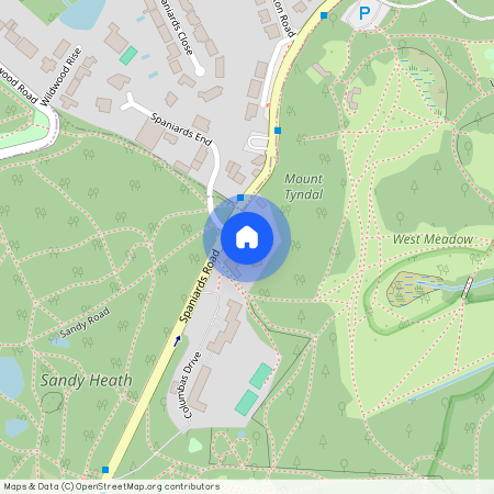 Mount Tyndal, Spaniards Road