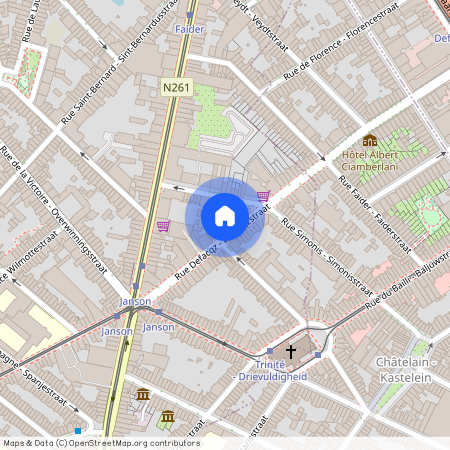 Rue Defacqz, 97, 1060, Saint-Gilles