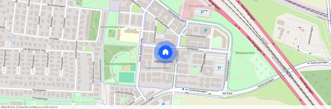 Malmö, Vagnmakarebyn, 6D, 21840, Bunkeflostrand