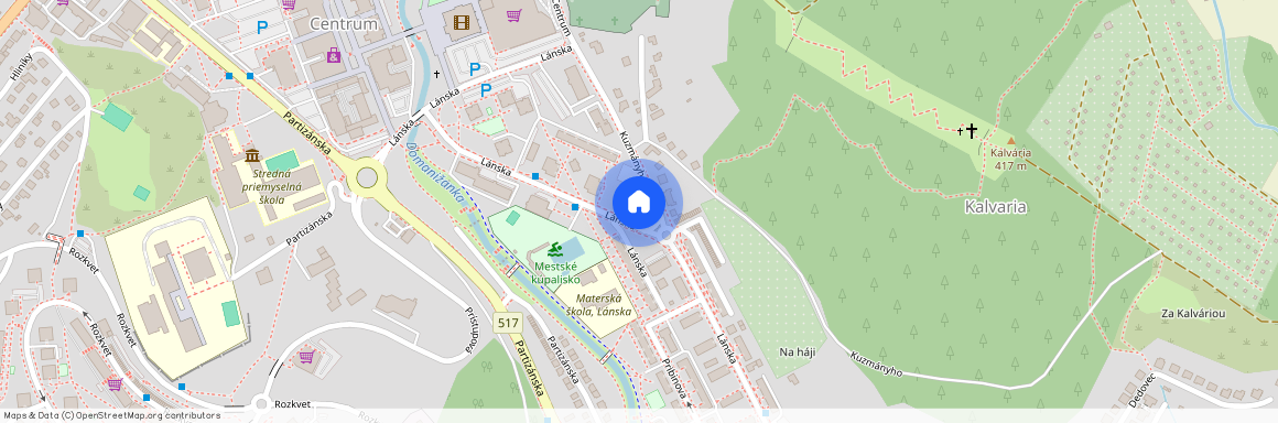 Lánska 934, Považská Bystrica, okres Považská Bystrica