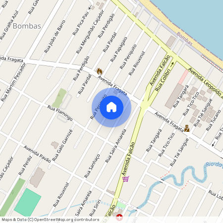 Rua Rouxinol, 425 - Bombas, Bombinhas - SC