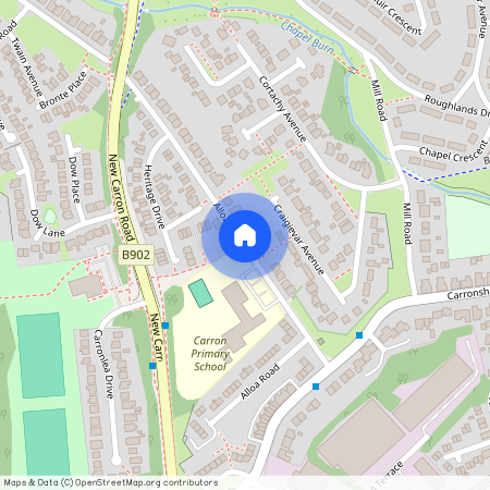 Alloa Road, Carron, Falkirk, FK2