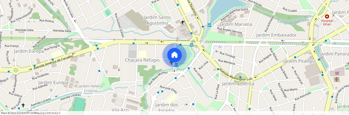 Rua Padre José Carlos Simões, Jardim Refúgio, Sorocaba