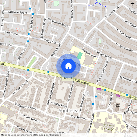Belmont Place, Southsea, Hampshire, PO5
