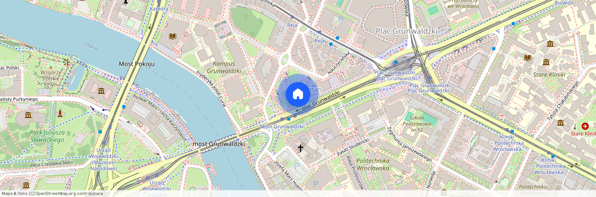 plac Grunwaldzki 8, dolnośląskie, Wrocław, Śródmieście, Plac Grunwaldzki
