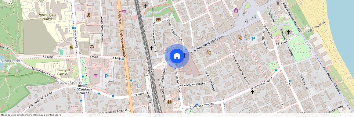 ul. 3 Maja, Centrum, Dolny Sopot, Sopot, pomorskie