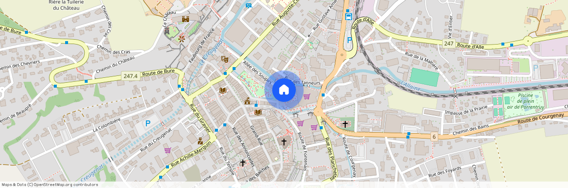 Rue des Bennelats 8, 2900 Porrentruy