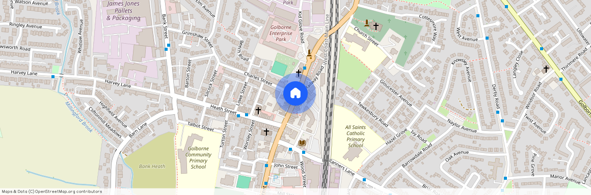 Two bed ground floor flat centre of Golborne