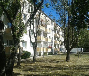 Familienfreundliche 4-Zimmer-Wohnung im 2. Obergeschoss mit Balkon in Merseburg Nord - Photo 1