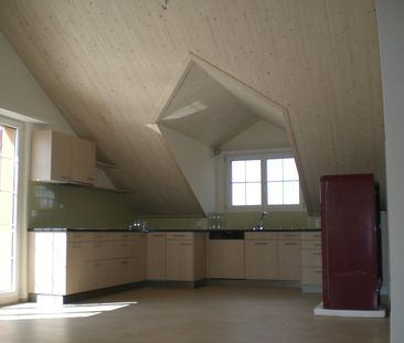 Charmante 3 1/2-Zimmerwohnung DG - Photo 1
