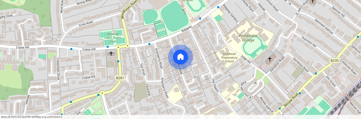 Lansdowne Road, West Wimbledon