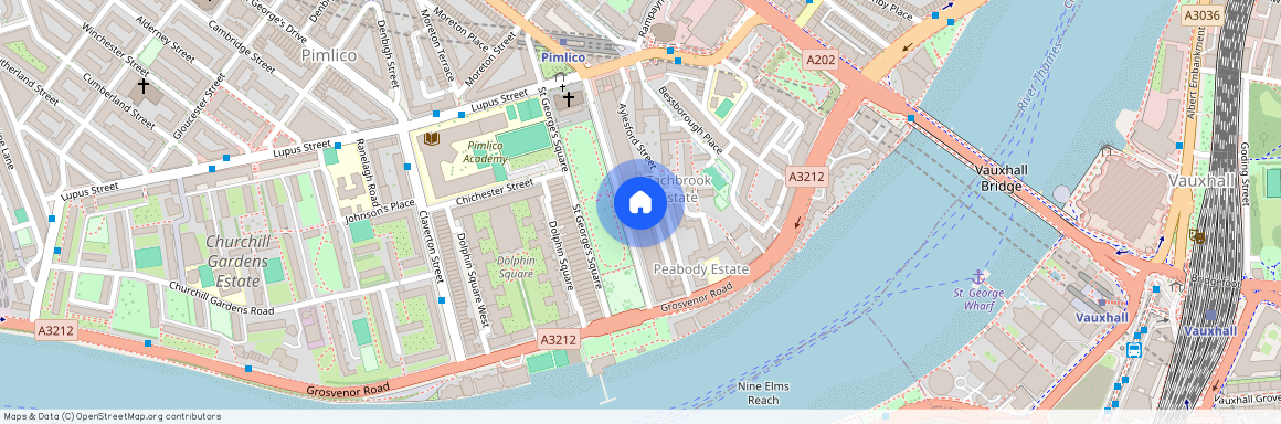 St Georges Square, SW1V