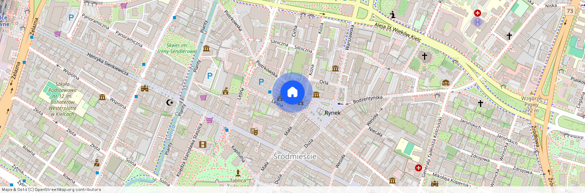 ul. Zagnańska, Śródmieście, Kielce, świętokrzyskie