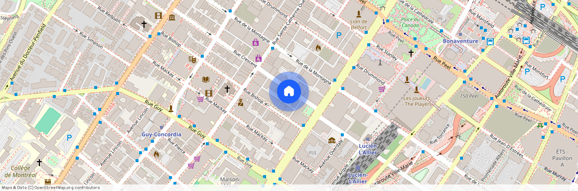 1200 Rue Crescent, app.1107, H3G 0G5, Montréal
