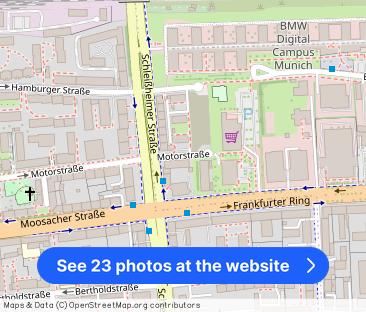 Gut geschnittene 2‑Zimmer Wohnung nahe BMW FIZ - Photo 1