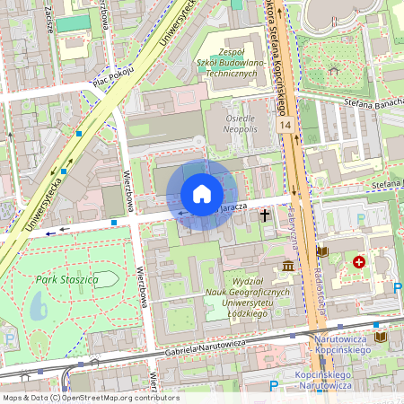 ul. Stefana Jaracza, Fabryczna, Śródmieście, Łódź, łódzkie