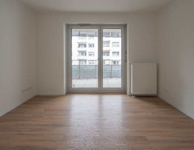 NEUBAU - 4-Zimmer Wohnung im 1. OG mit Balkon (Nr.8) nur mit Wohnberechtigungsschein (90 qm) - Foto 1