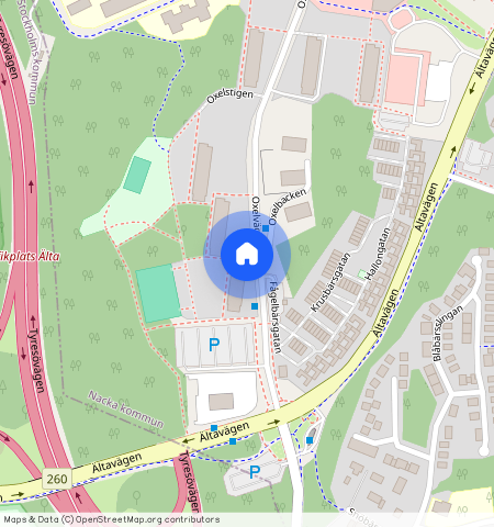 Oxelvägen **, Älta