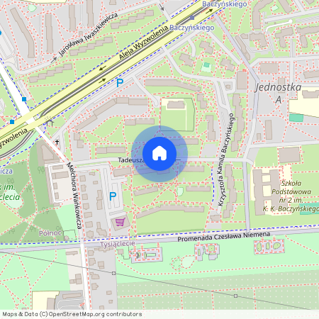 ul. Gajcego, Północ, Częstochowa, śląskie