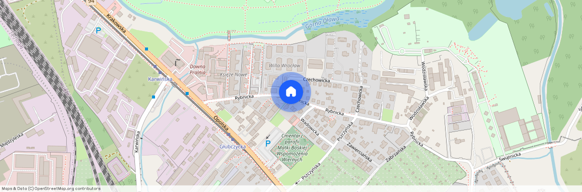 Krzyki, Rybnicka, Księże Małe, M., Wrocław