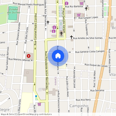 Rua Francisco Mariano, Centro, Alfenas - MG, 37130-093, Brazil