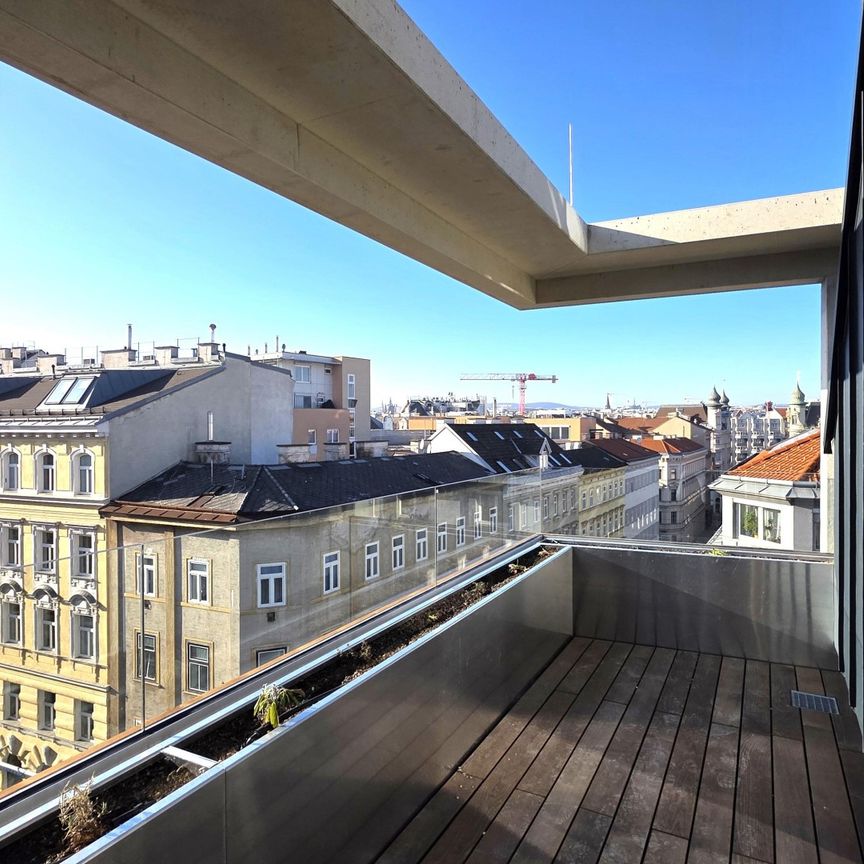 DG-ERSTBEZUG mit 7m² MEGA Balkon in der Spengergasse!!! - Photo 1