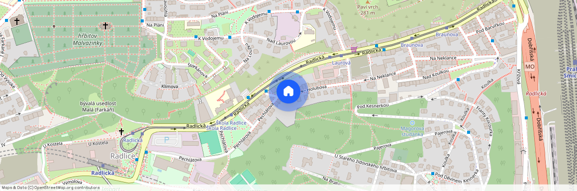 Pechlátova, Praha 5 - Radlice