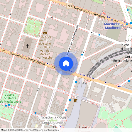 Rue d'Arlon, 51, 1000, Bruxelles