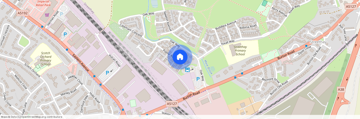 Poplar Road, Streethay, WS13