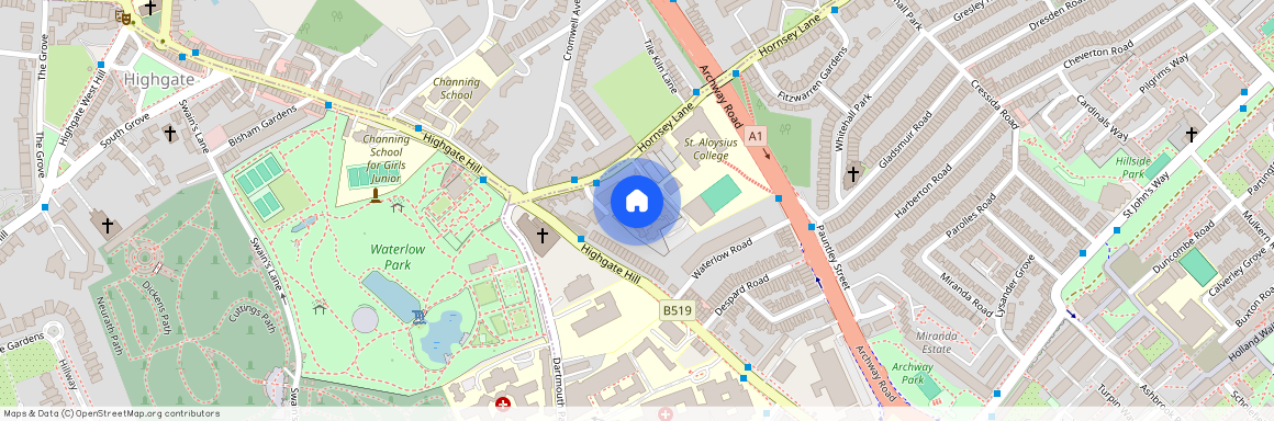 Thornbury House, Thornbury Square, Highgate, N6