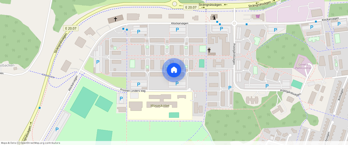 Prosten Linders Väg **, Geneta