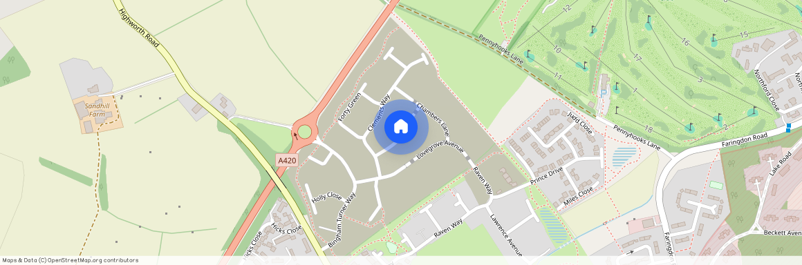 Wyatt Gardens, Shrivenham, Swindon, SN6