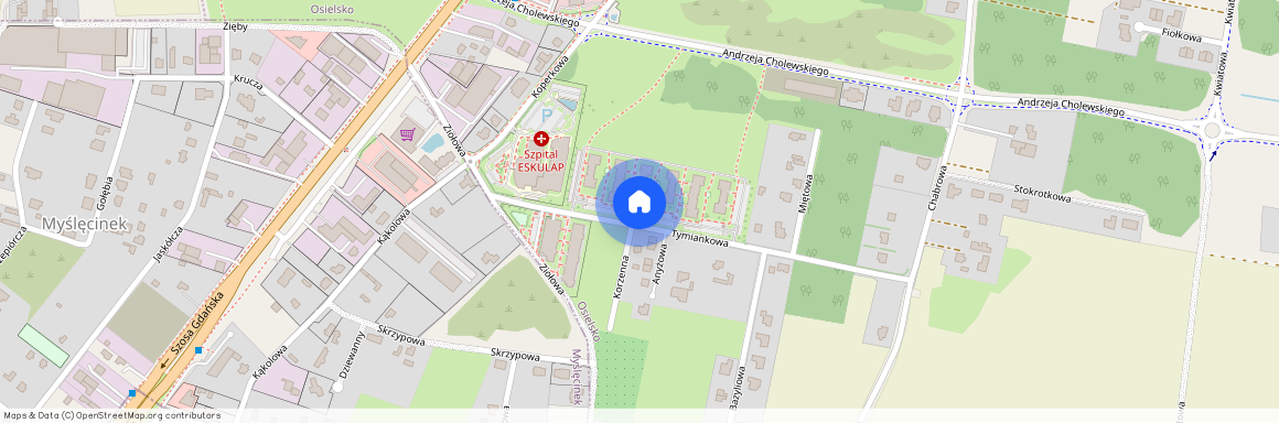 ul. Tymiankowa, Osielsko