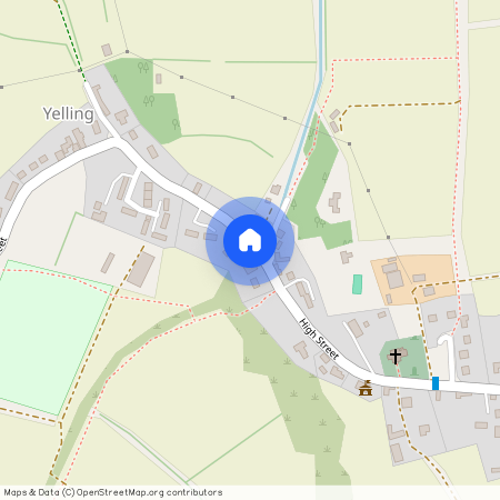 High Street, Yelling, St. Neots