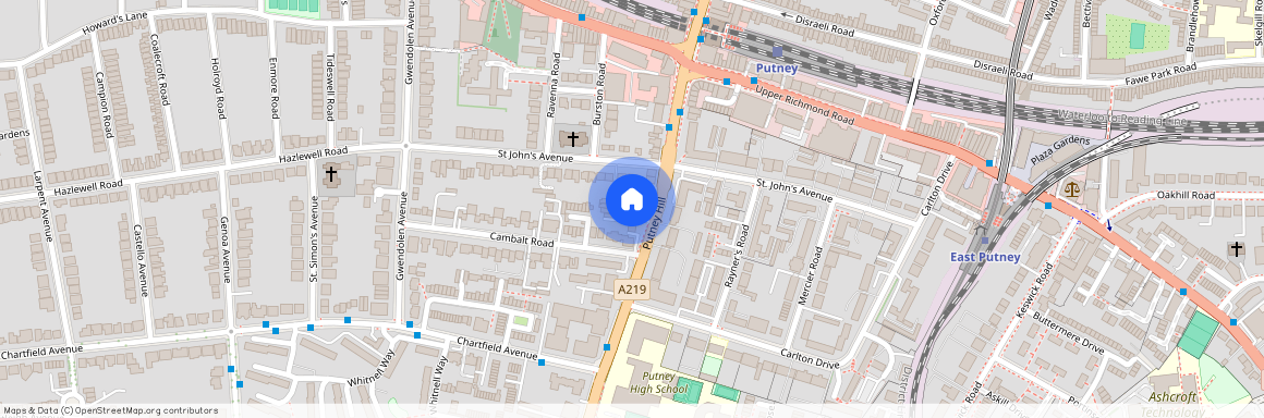 Suffolk House, 38 Putney Hill, London