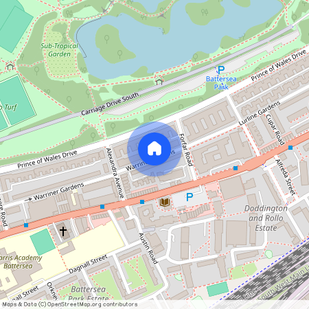 Warriner Gardens, London, SW11 4EB