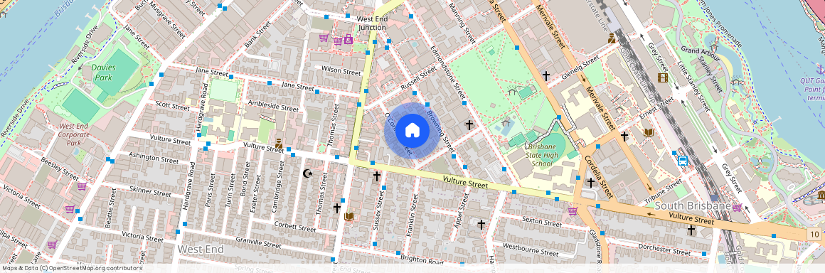 6/14 O' Connell Street, West End QLD 4101