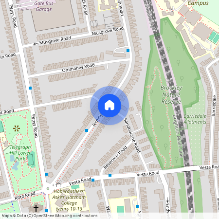 Jerningham Road, New Cross, SE14, London