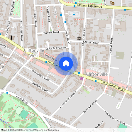 Northdown Road, Cliftonville, Margate, Kent, CT9