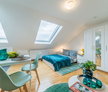 City-Residence: Hübsches Dachgeschoss-Apartment in Sachsenhausen - Photo 6